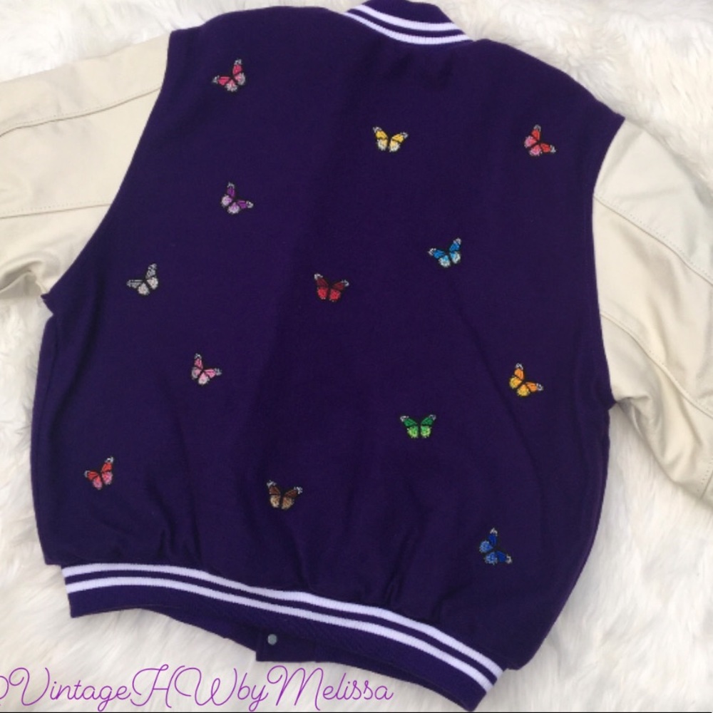 🦋 Butterfly Varsity Jacket 🦋 - Picture 2 of 2